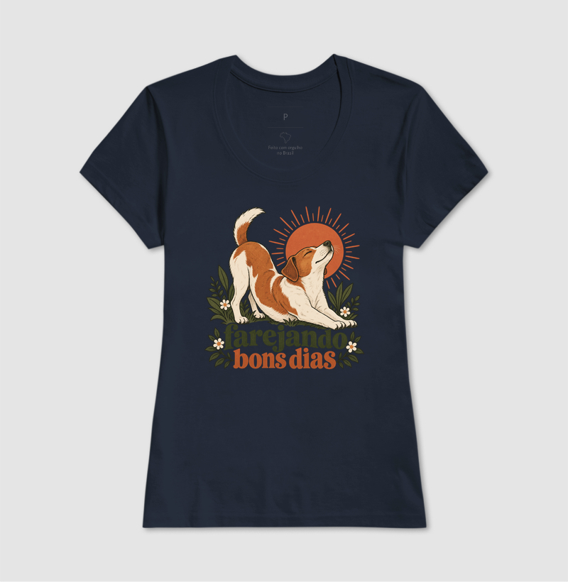 Camiseta Cachorro Manhã "farejando bons dias" | Pelo & Pano - Imagem 7