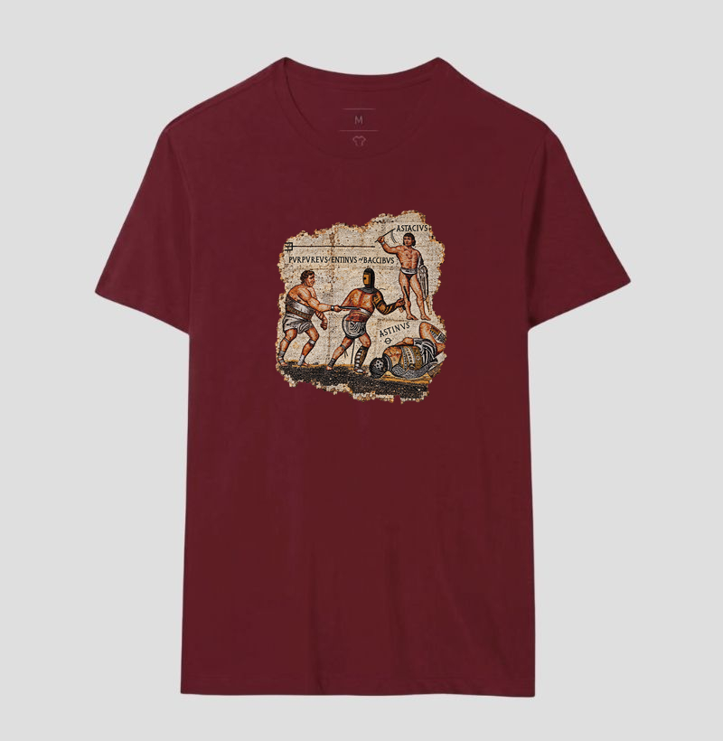 Gladiadores de Roma — Mosaico Borghese - Imagem 19