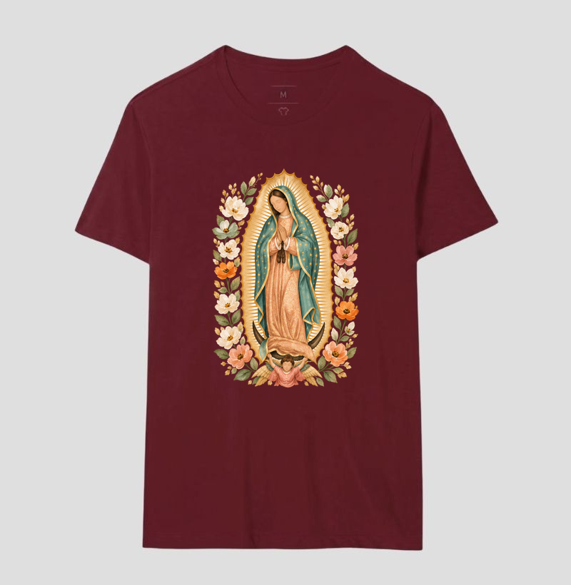 Nossa Senhora de Guadalupe com Flores - Imagem 12