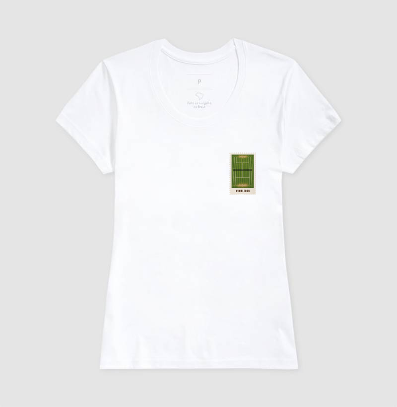 Camiseta Selo Wimbledon (masculino e feminino) - Imagem 8