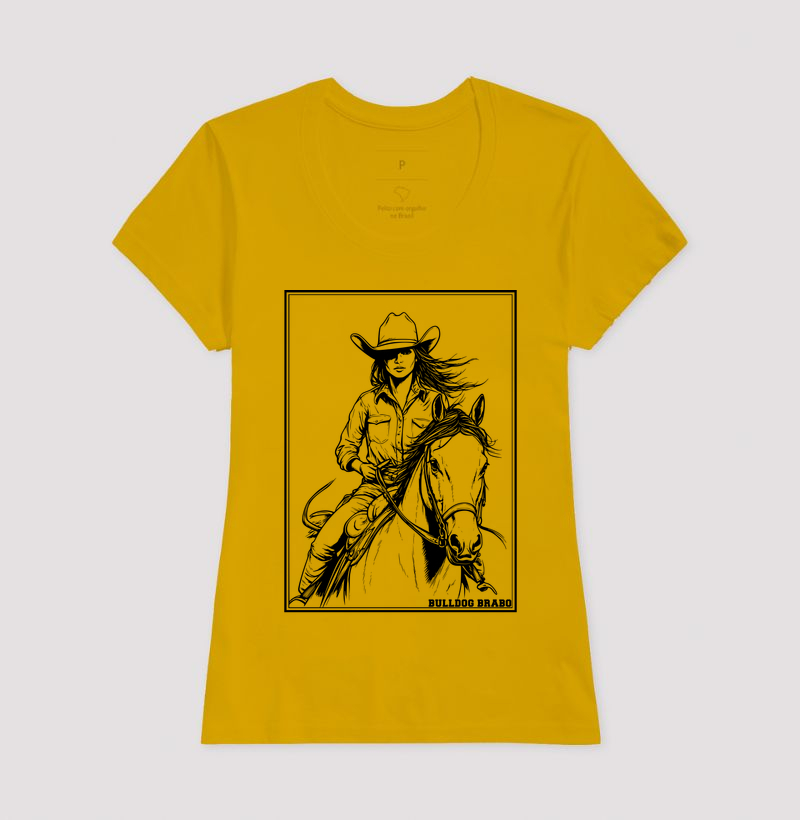 Quadro Cowgirl Bulldog Brabo - Imagem 16