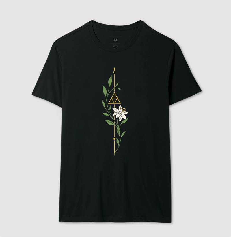 Pingente da Triforce – Flor e Folhagem - Imagem 2