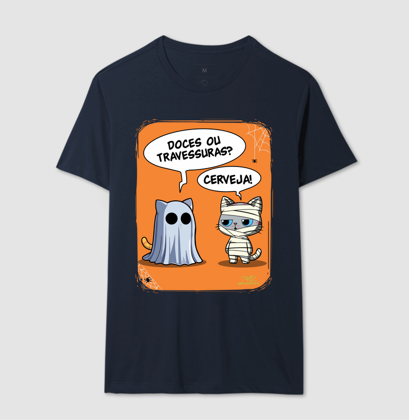 Camiseta Gato Sincero Halloween - Imagem 6