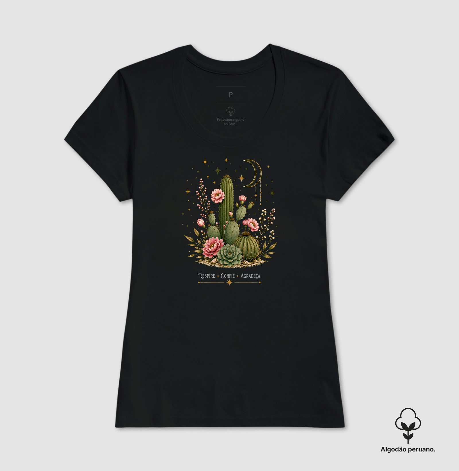 Camiseta Flor no deserto - Imagem 6