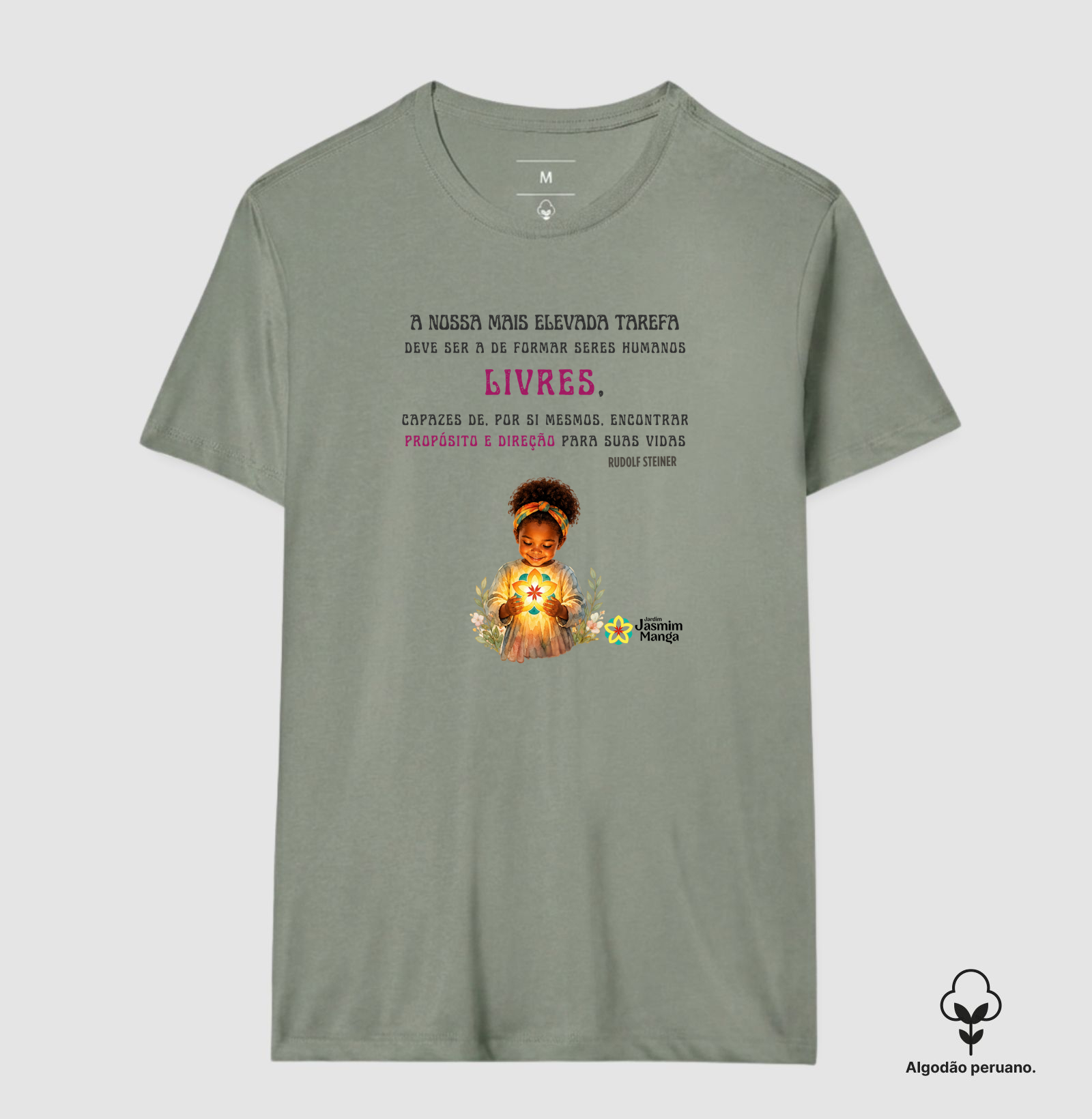 Camiseta Jasmim Manga v3 - Imagem 9