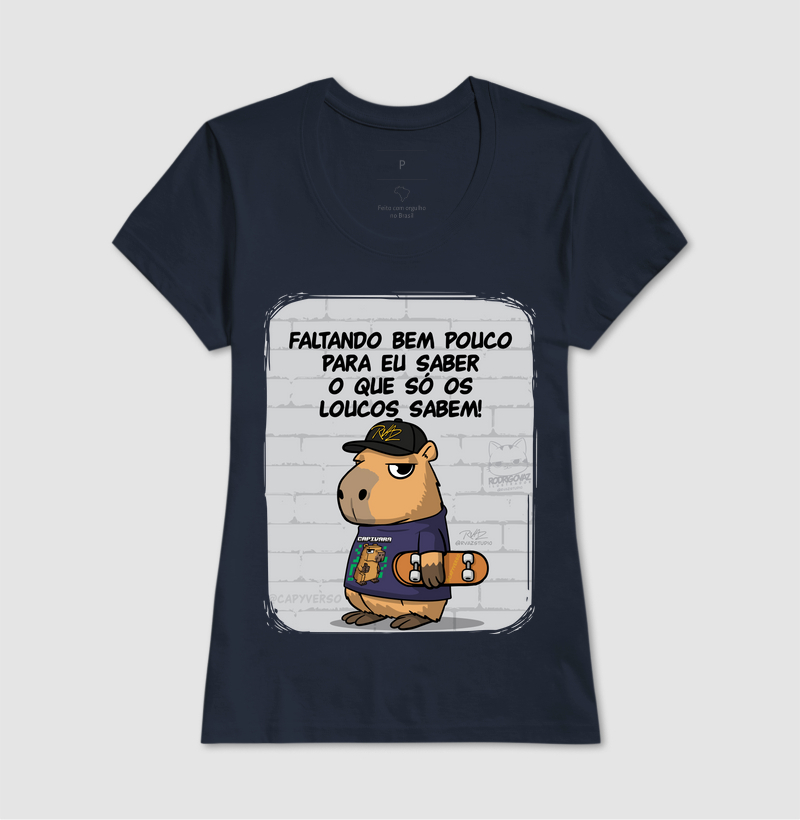 Camiseta Capivara só os loucos - Imagem 7