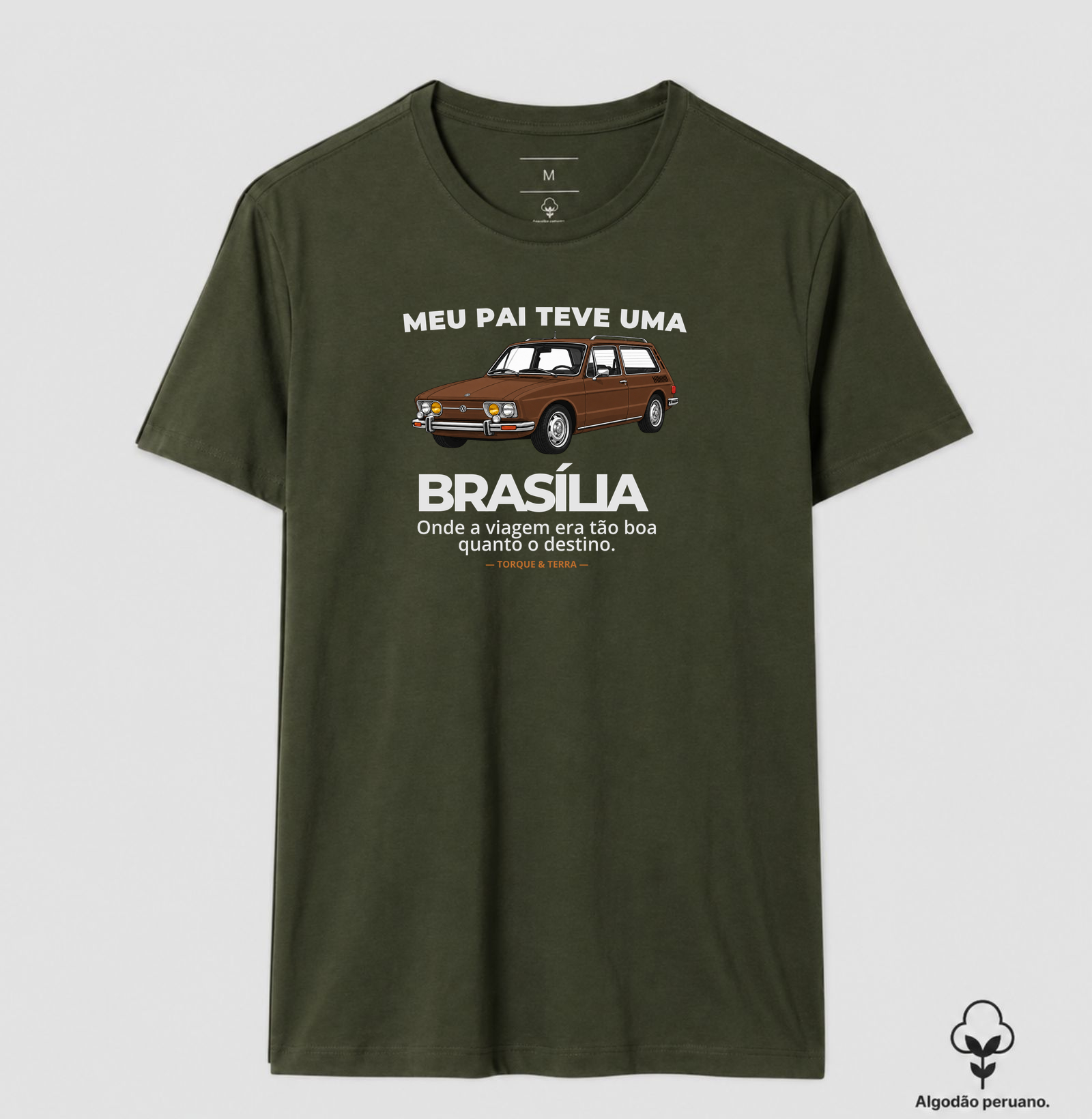 Meu pai teve uma - BRASÍLIA - marrom - Imagem 3