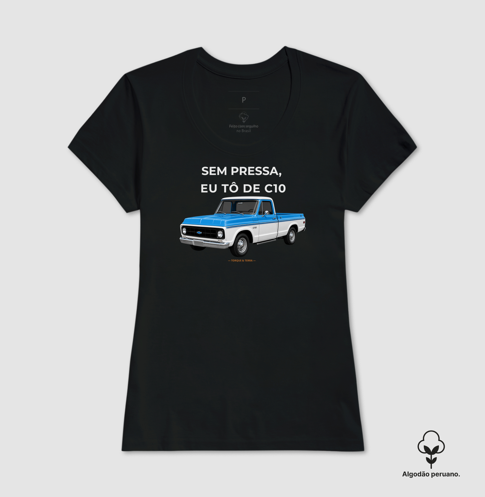 Sem pressa, eu tô de C10 - azul e branca - Imagem 5