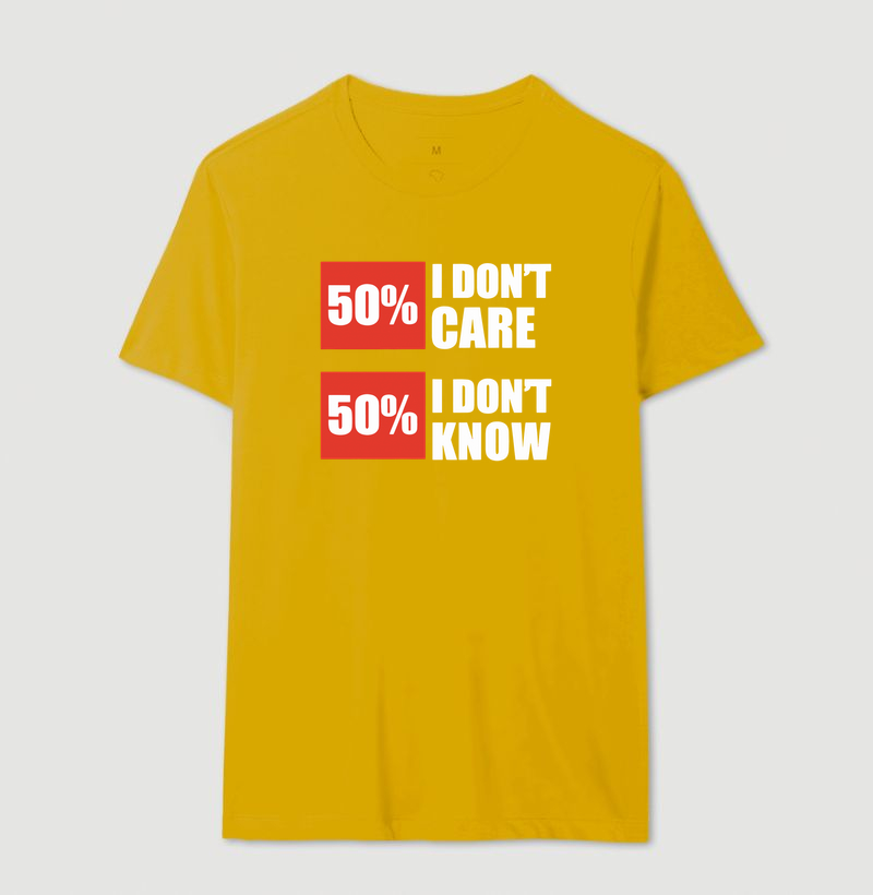 Camiseta Estou Meio a Meio - Imagem 10