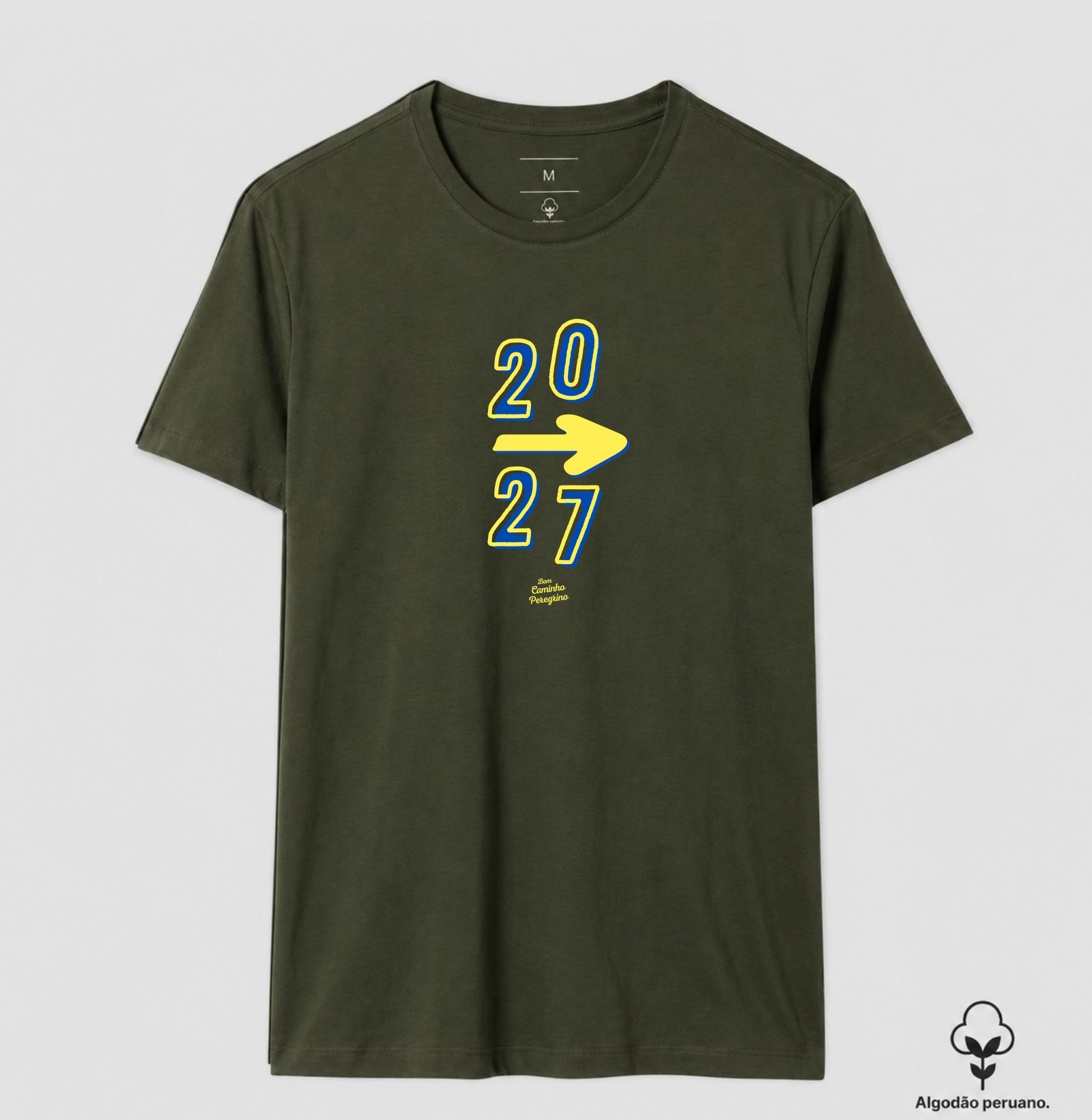 Camiseta 2027 no Caminho | Ano Santo Compostelano - Imagem 8