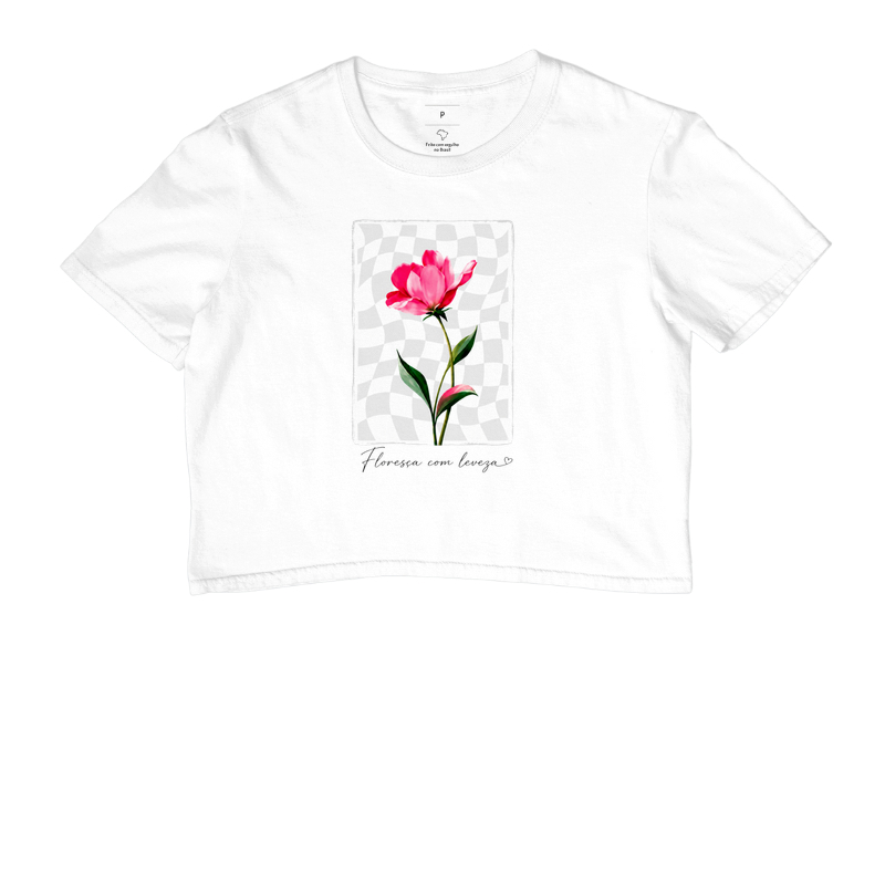 Camiseta Floresça com Leveza - Imagem 3