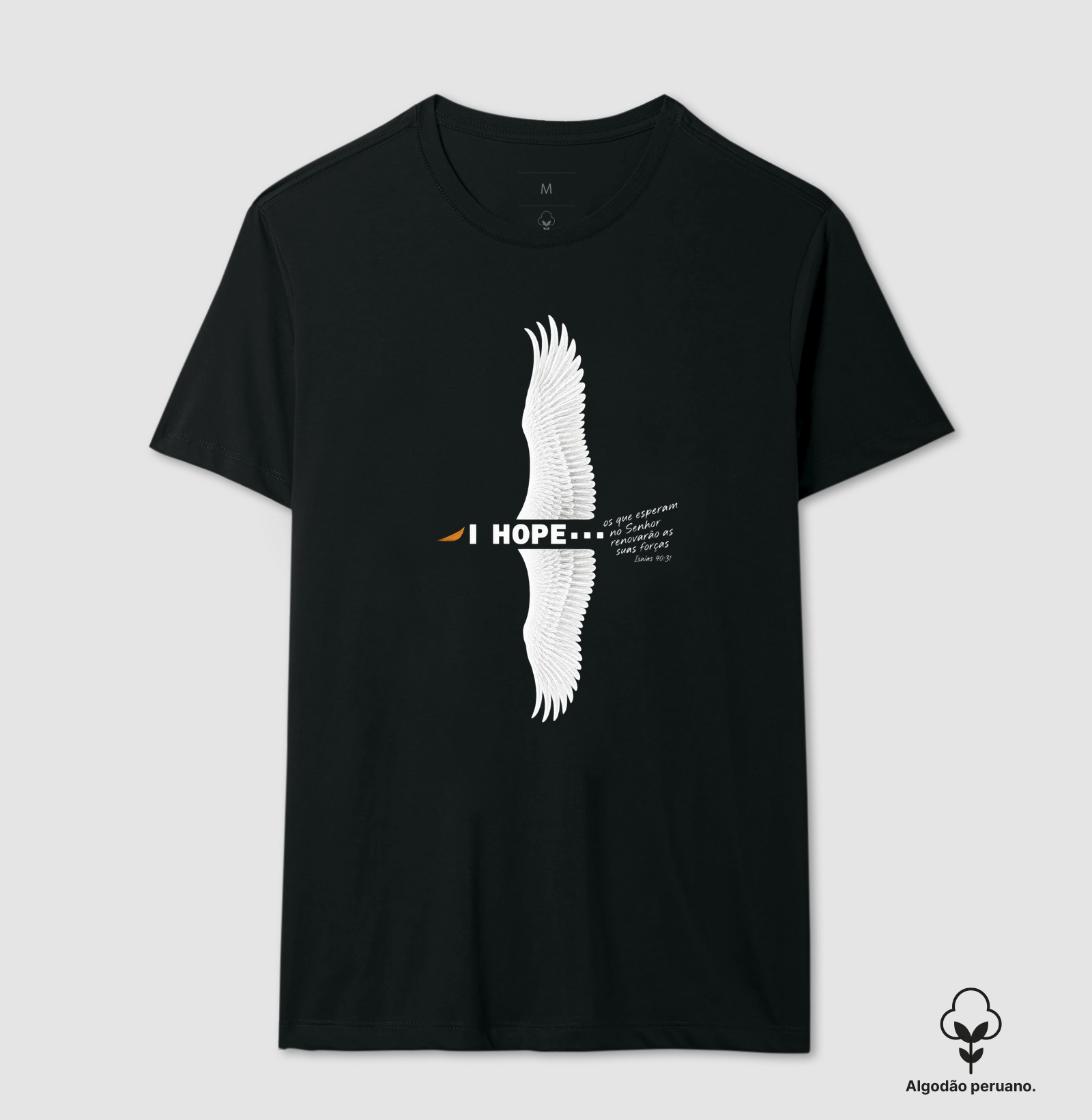 Camiseta Esperança que Renova - Algodão Peruano - Imagem 6