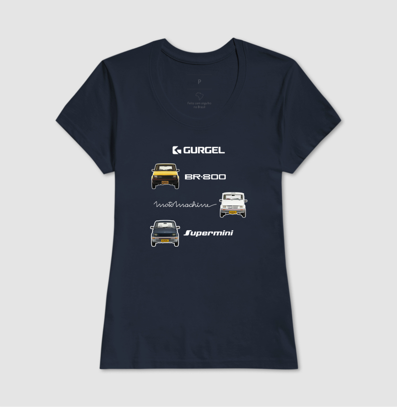 Camiseta Gurgel BR-800, Motomachine e Supermini | AMMAR - Imagem 5
