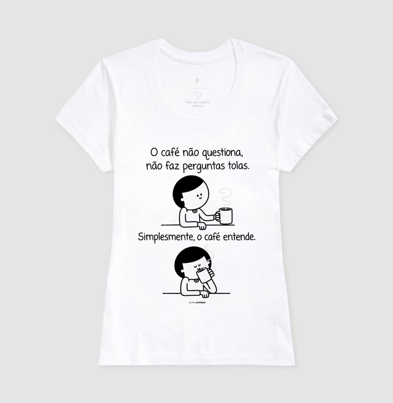 Camiseta O Café Entende - Imagem 3