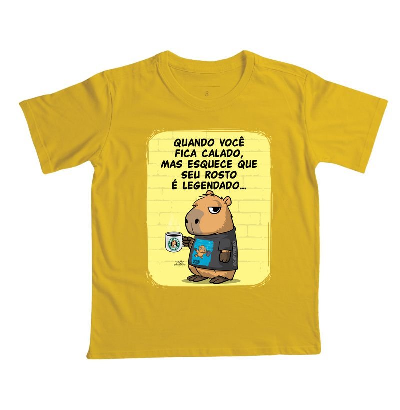 Camiseta Capivara Legendado - Imagem 2