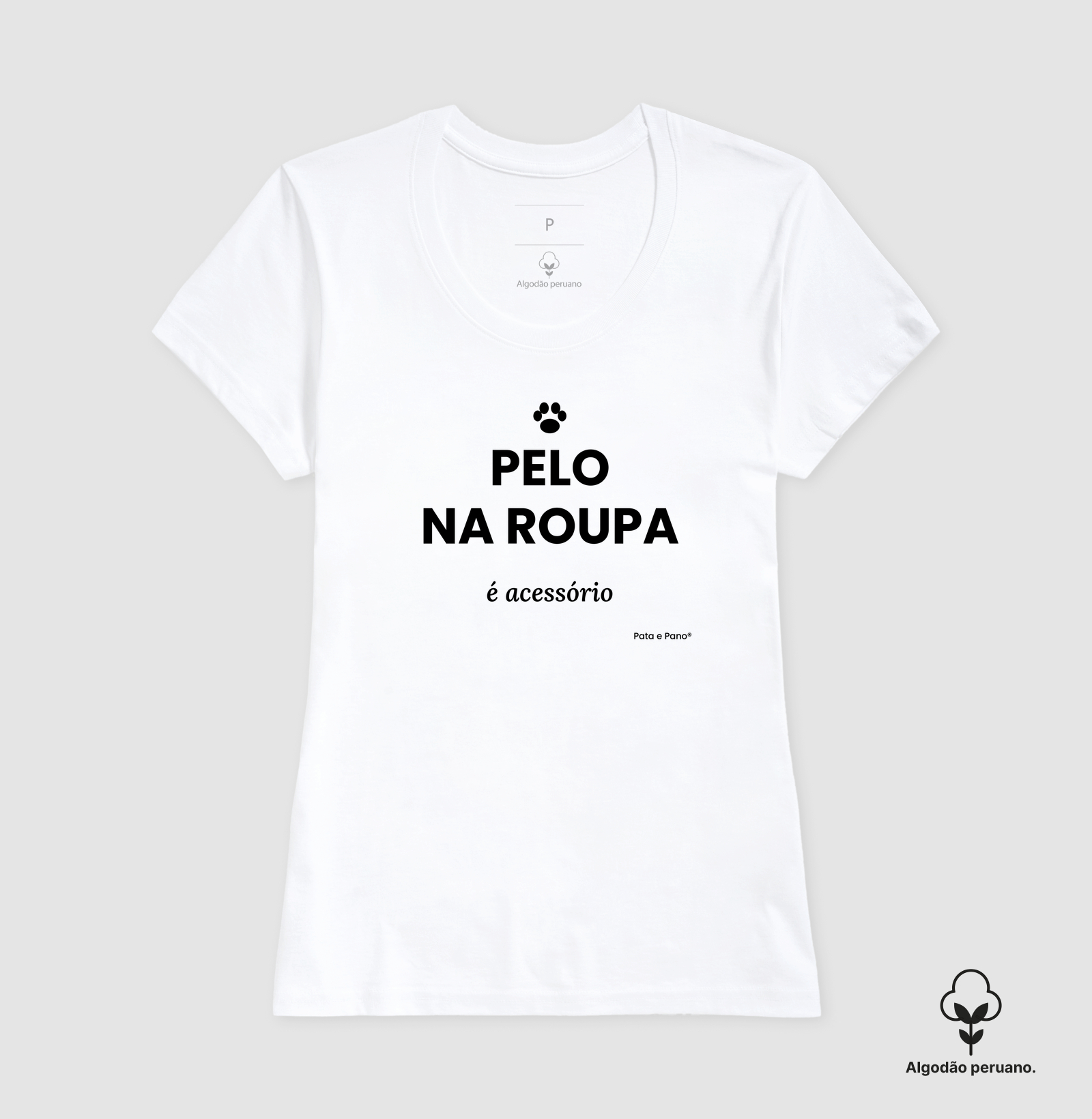CAMISETA PELO NA ROUPA - Imagem 3