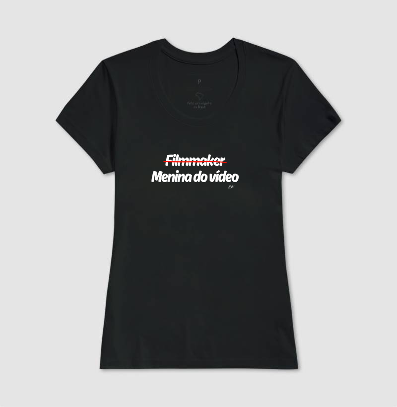 T-shirt | Shutter 23 filmmaker | filmmaker - menina do video! - Imagem 3