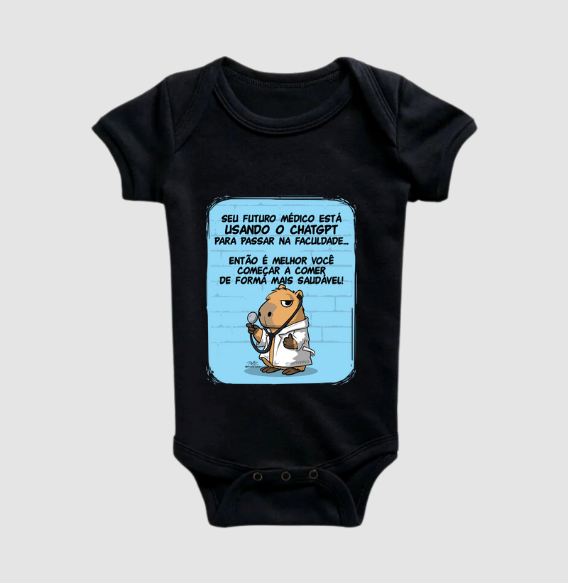 Camiseta Capivara Médico - Imagem 2