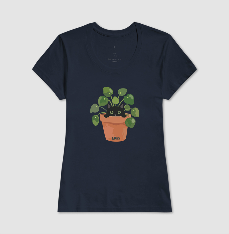 Gato preto dentro do vaso de planta - Imagem 8