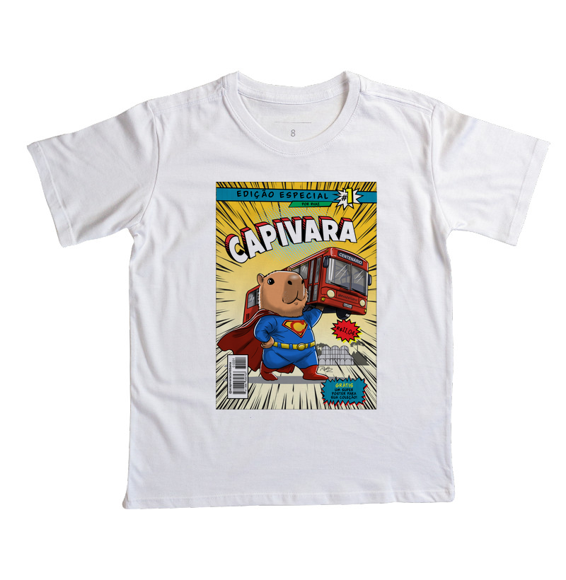 Camiseta Super Capivara - Imagem 2