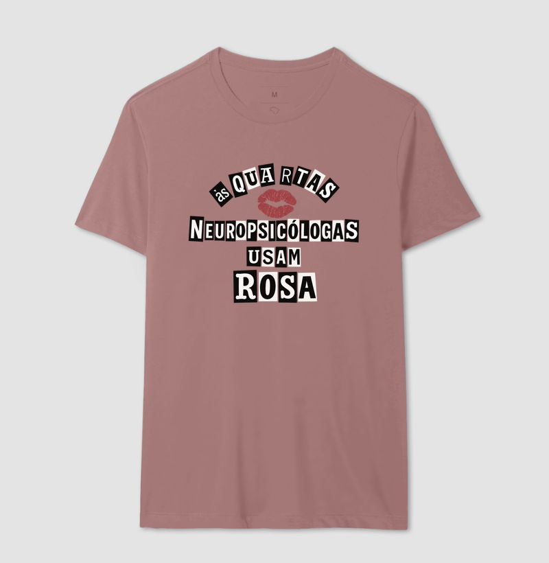 Camiseta | Neuropsicólogas usam rosa - Imagem 4