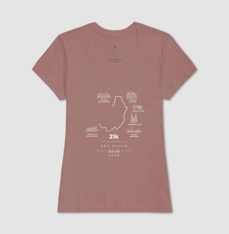 Camiseta Meia Maratona - 21 K Por São Paulo 2026 - Imagem 17