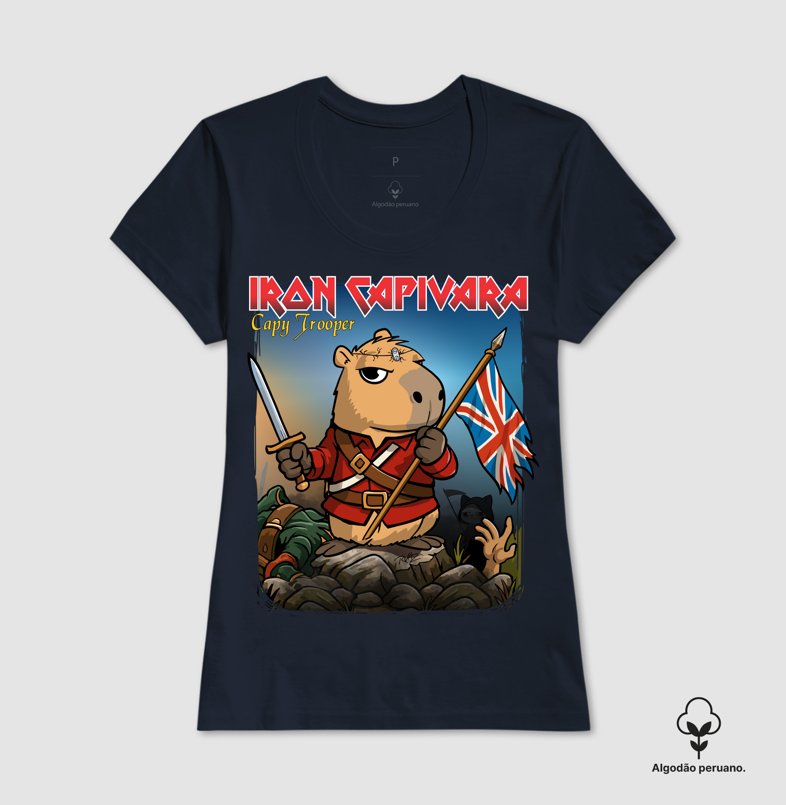 Camiseta Iron Capivara - Imagem 6