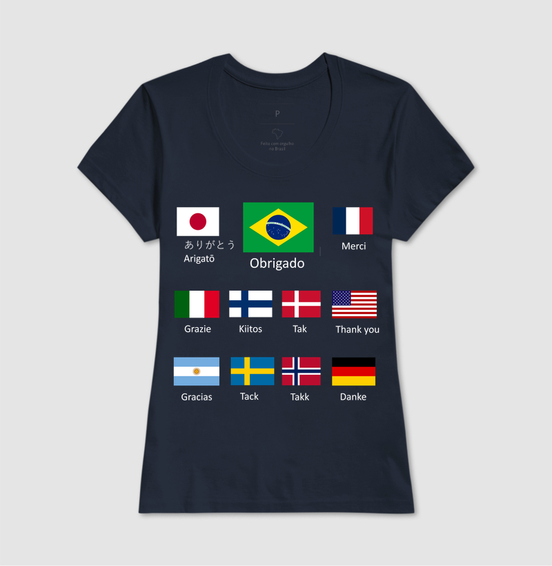 Obrigado versão mundo letra branca - Imagem 5