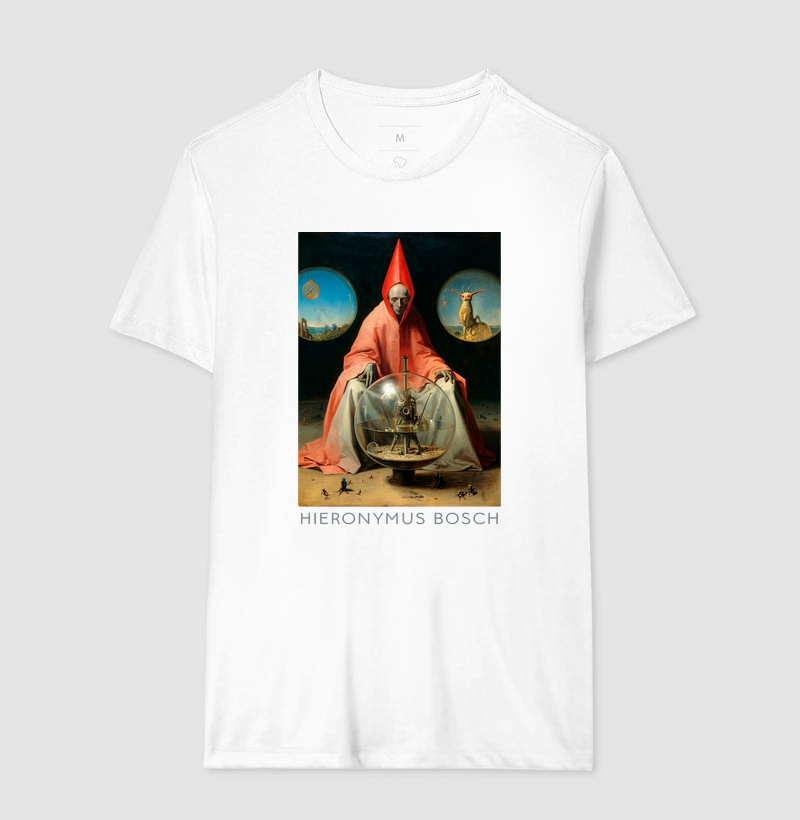 Camiseta Simbolismo Hieronymus Bosch - Imagem 4