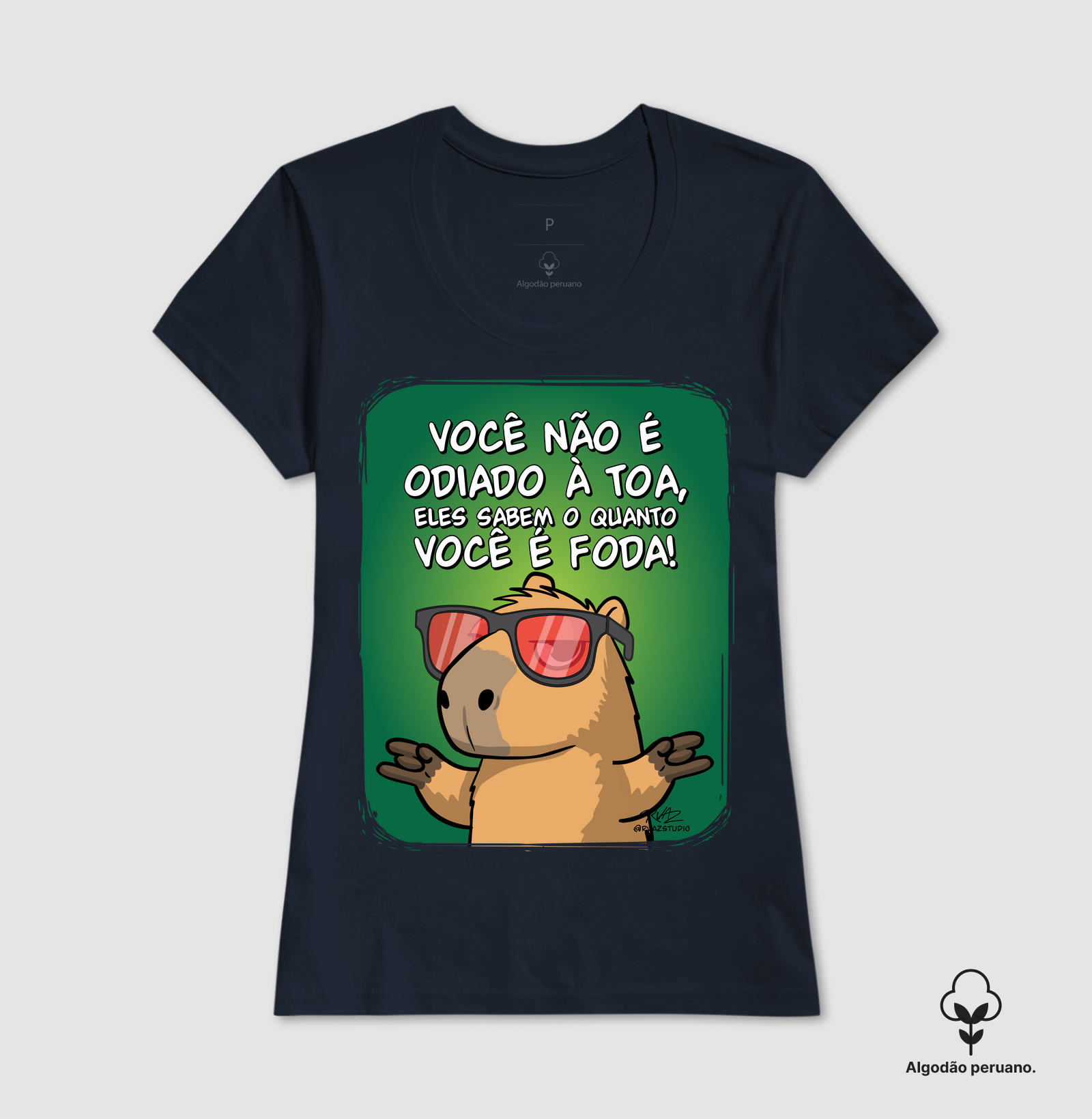 Camiseta Capivara Você é Foda - Imagem 5
