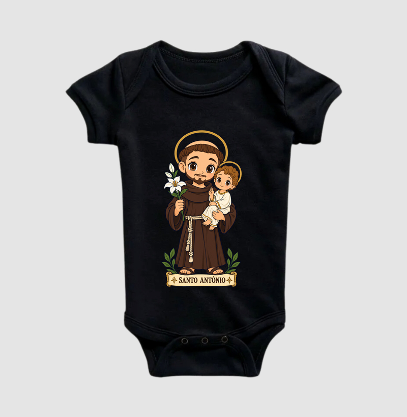 Santo Antonio estilo chibi - Imagem 2