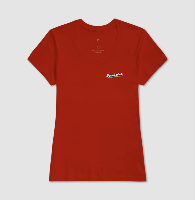 Camiseta I Dont Mind Retro - Imagem 11