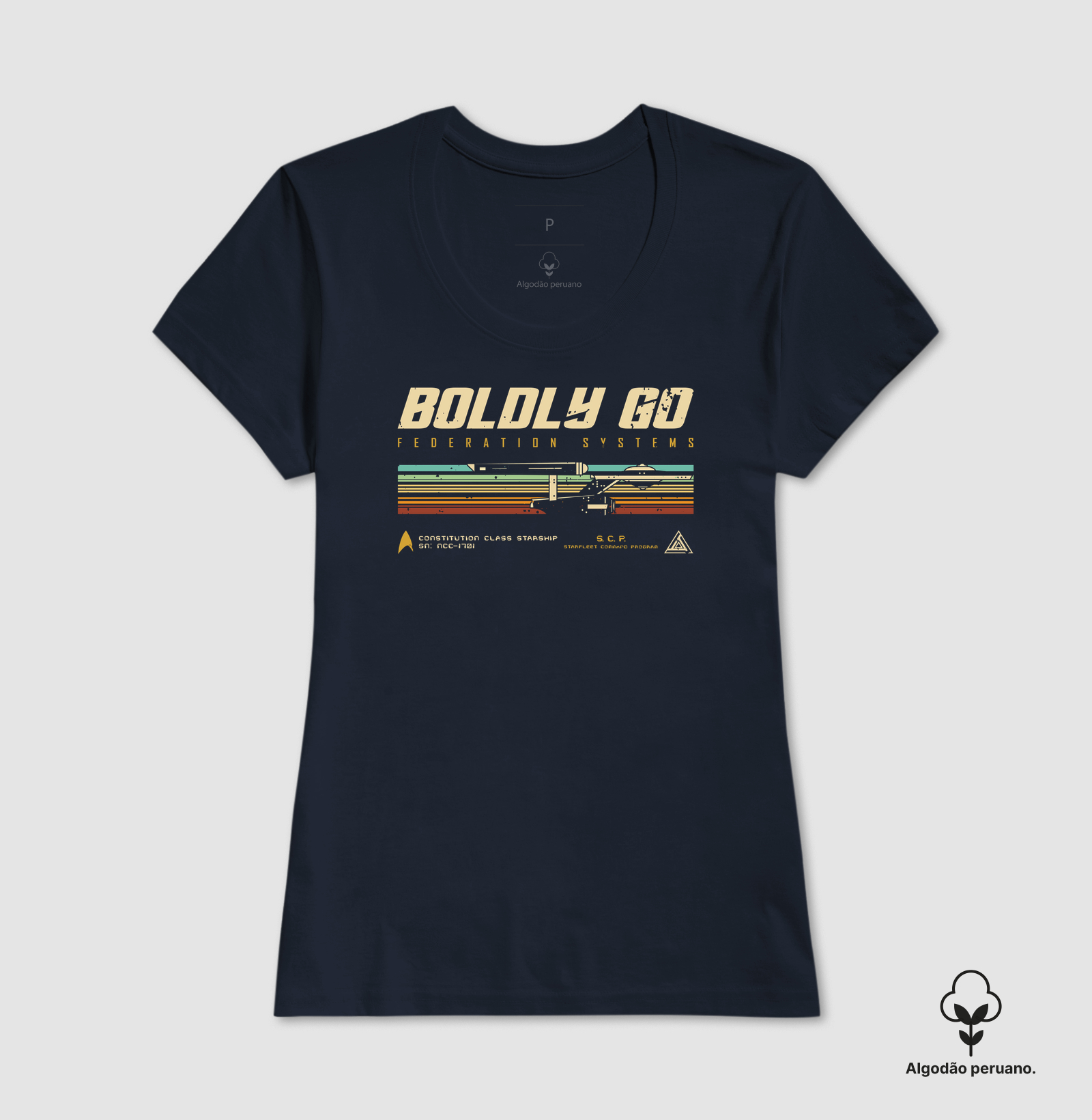 Camiseta Retro Vintage Starship - Imagem 4
