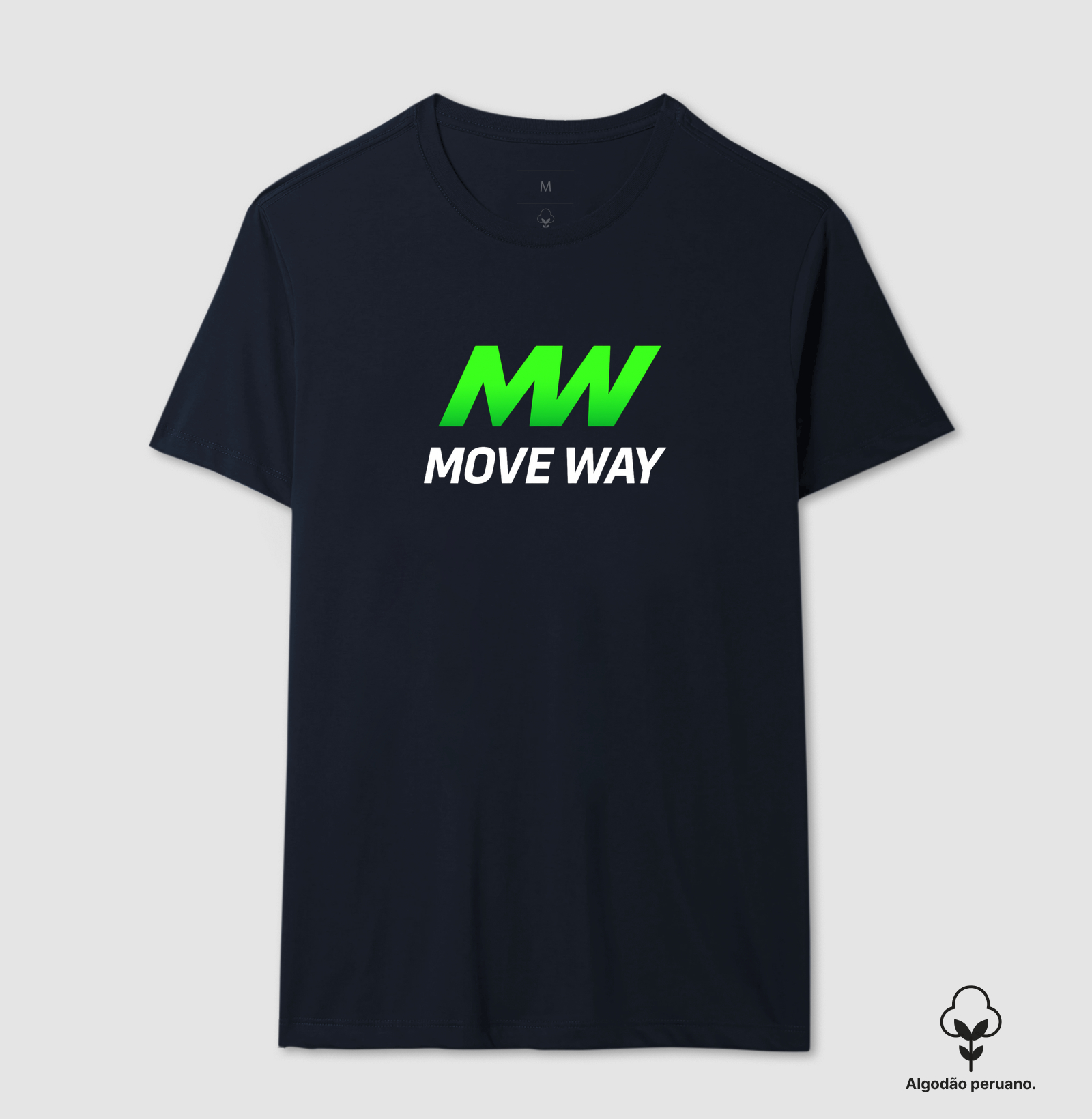 Camiseta MW Move Way. Masculino e feminino. Algodão Peruano. Coleção Música. - Imagem 4