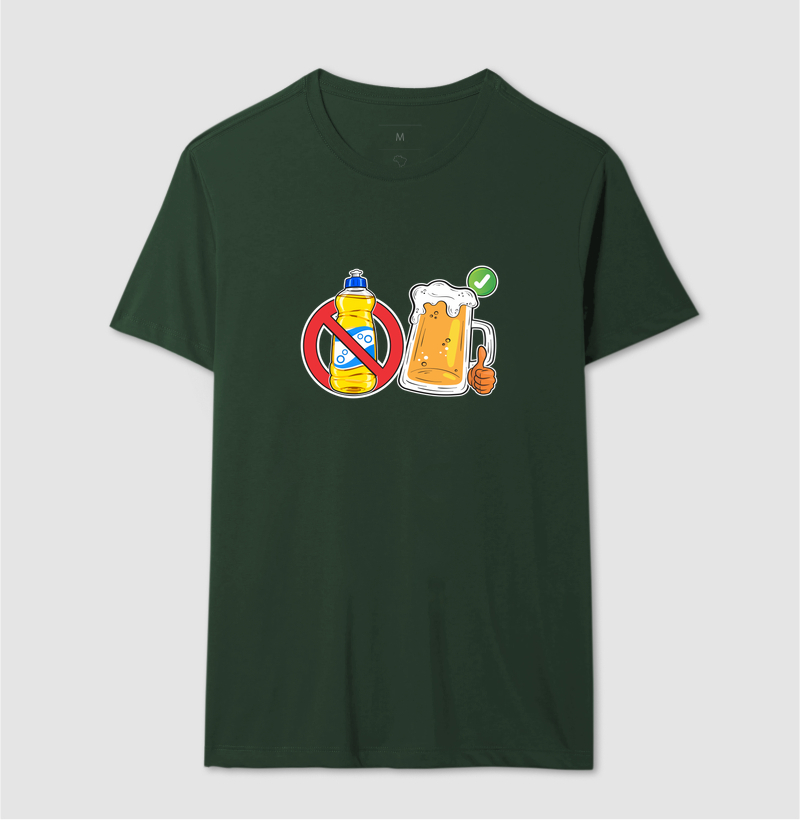 Camiseta Cerveja Sim em Algodão - Imagem 15
