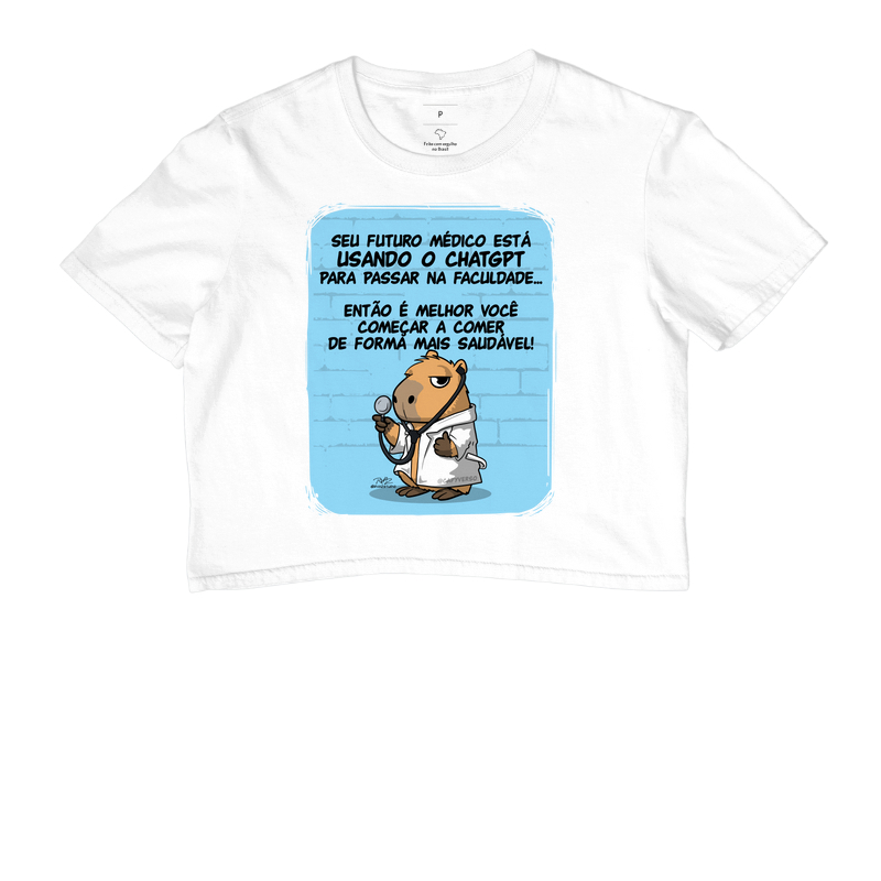 Camiseta Capivara Médico - Imagem 3