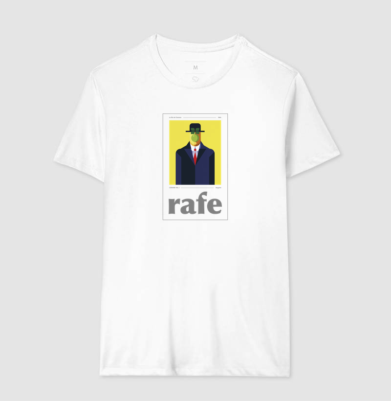 Camiseta Le fils de l'homme - René Magritte - Edição Assinatura - Imagem 5