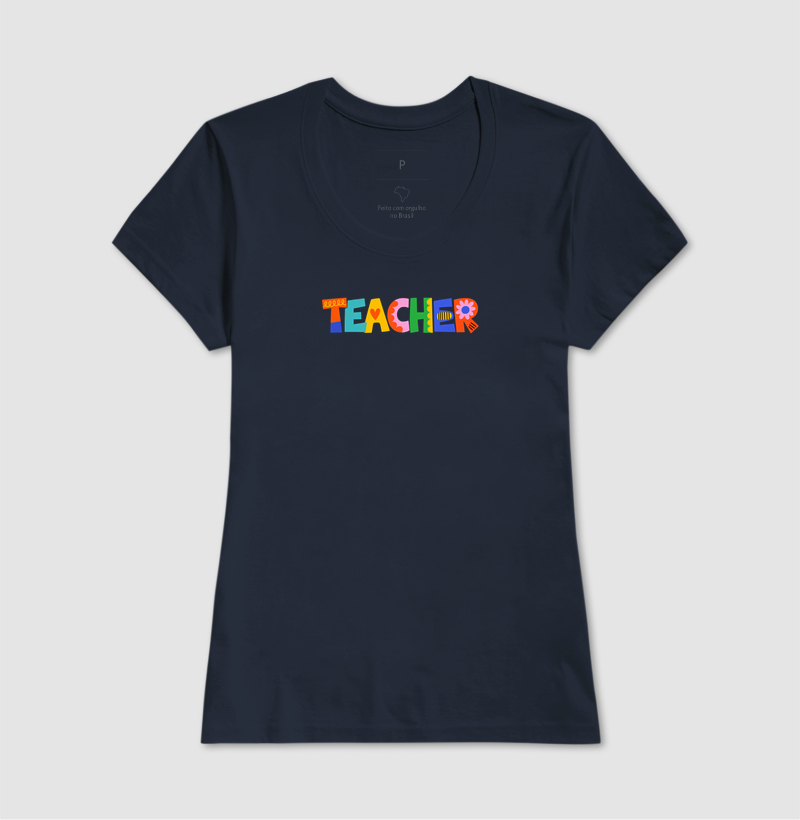 Teacher (Professor / Professora) Artístico & Colorido - Imagem 7
