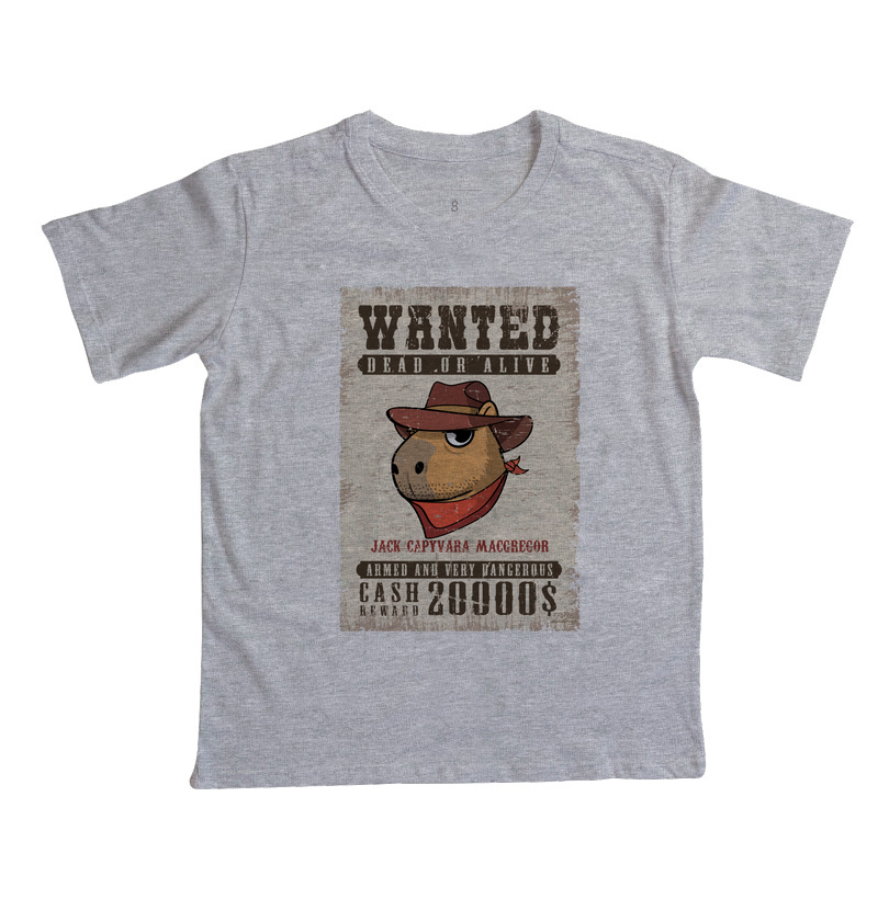 Camiseta Wanted Capivara - Imagem 3
