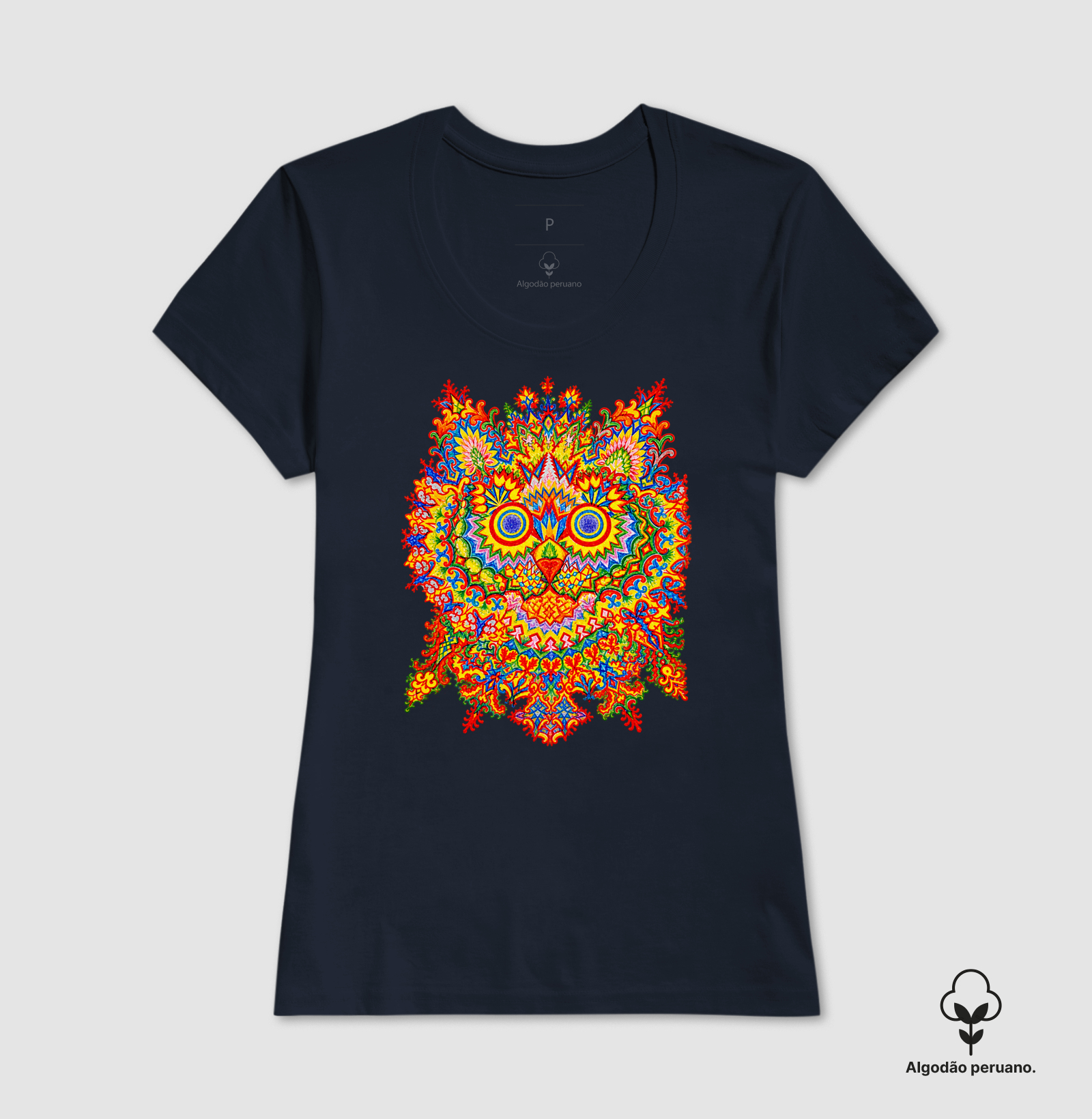 Sem Título (Psychedelic Cat) - Louis Wain - Imagem 3