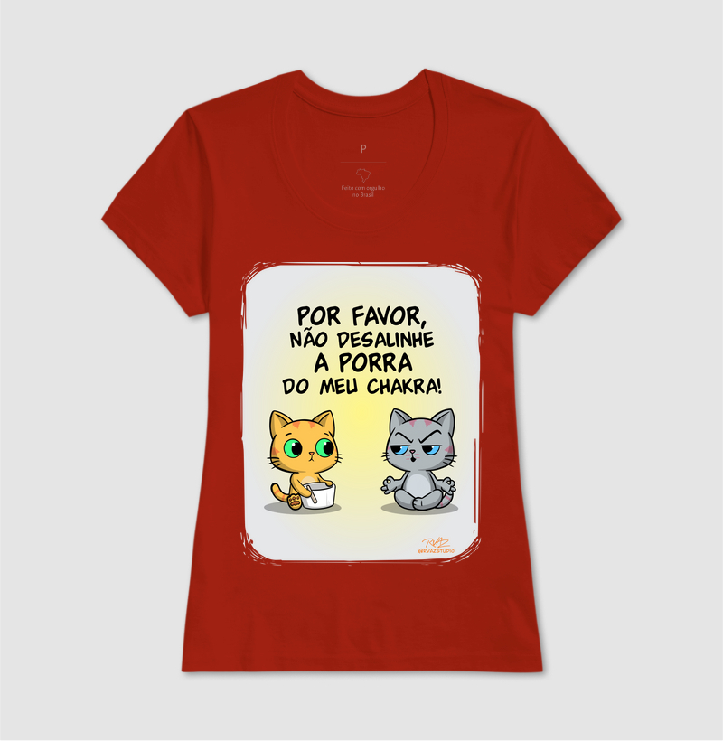 Camiseta Gato Sincero Chakra - Imagem 11