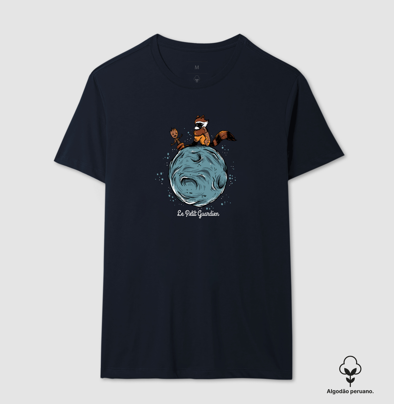 Camiseta Algodão Peruano O Pequeno Guardião - Imagem 4