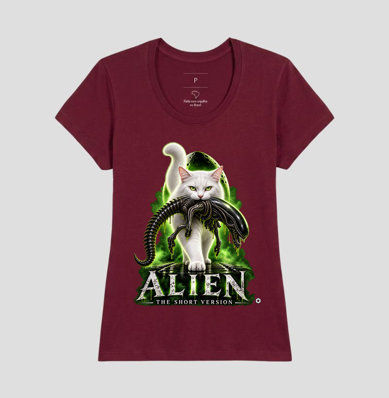 Alien – The Short Version Gatos (branquinho) - Imagem 19