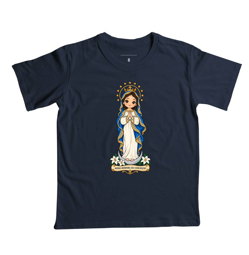 Nossa Senhora da Conceição estilo chibi - Imagem 6