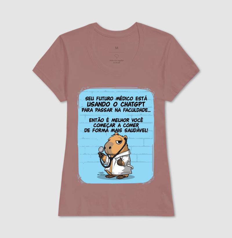 Camiseta Capivara Médico - Imagem 17