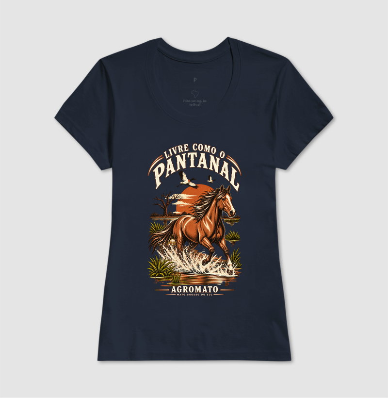 Camiseta Livre como o Pantanal - Imagem 7