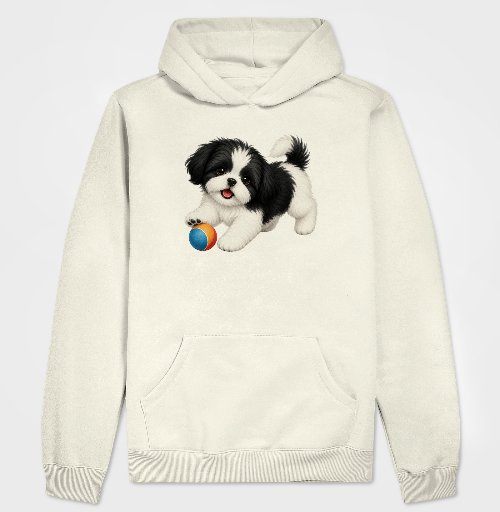 Shih Tzu Preto - Desenho Animado - Imagem 3