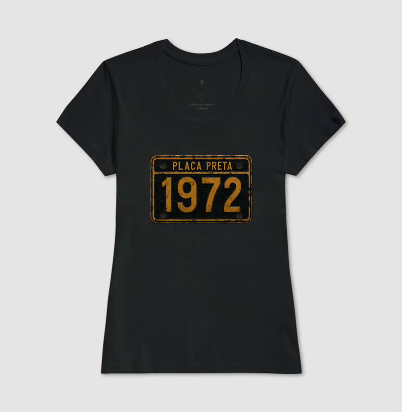 Camiseta Placa Preta 1972 - Imagem 3