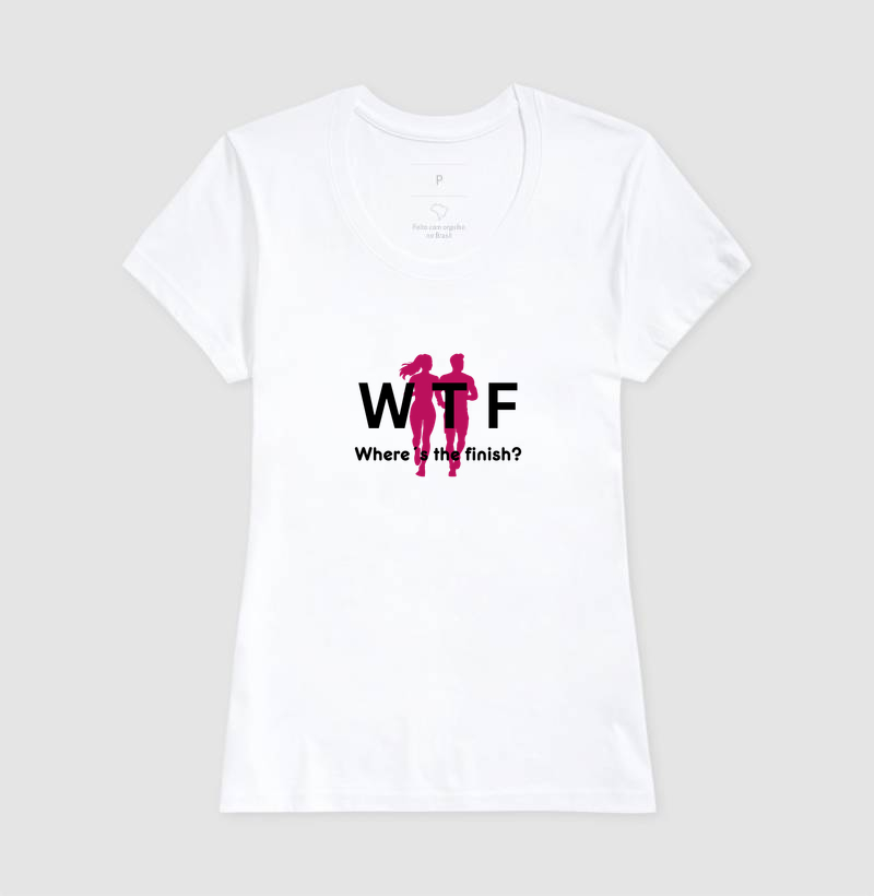 Camiseta WTF - TRN | Camiseta Fitness 100% Algodão Masculina e Feminina - Imagem 5