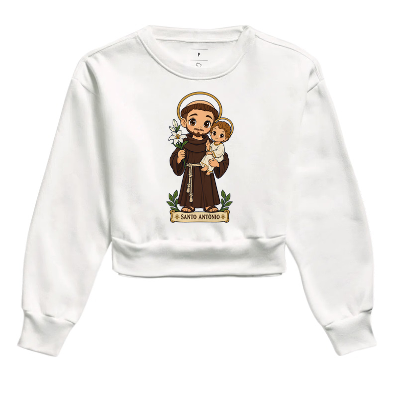 Santo Antonio estilo chibi - Imagem 3